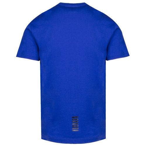 Mens Bright Blue Train Core ID Pima S/s T Shirt 38374 by EA7 from Hurleys