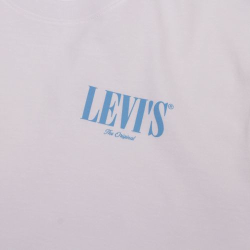 Mens White Relaxed Serif S/s T Shirt 76709 by Levi's from Hurleys