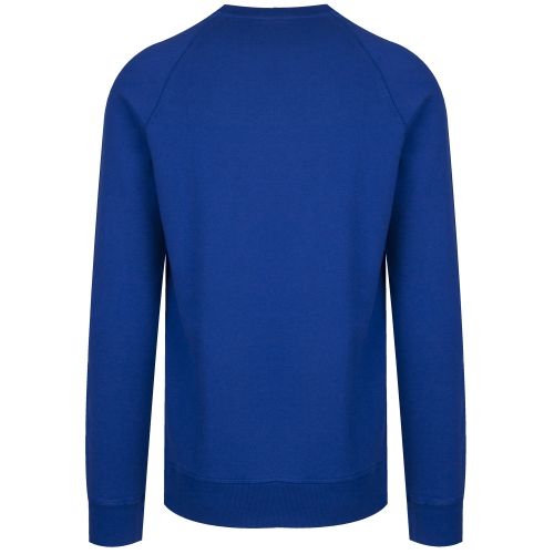 Casual Mens Blue Wyan Crew Sweat Top 38806 by BOSS from Hurleys