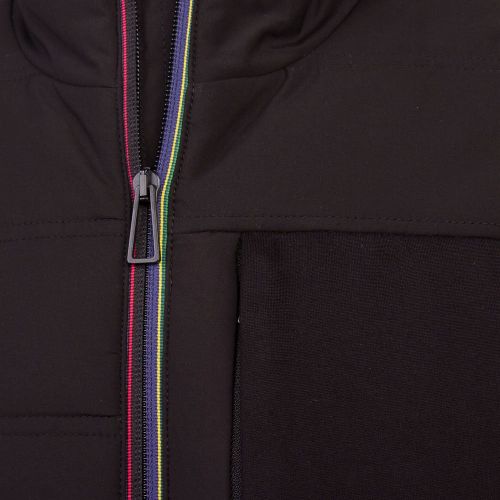Mens Black Cycle Stripe Gilet 86352 by PS Paul Smith from Hurleys