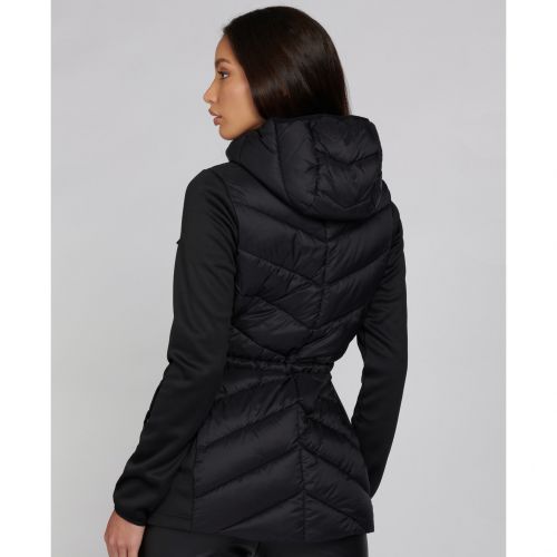 Womens Black Cookstown Hybrid Sweat Jacket 97271 by Barbour International from Hurleys