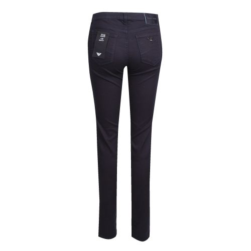 Womens Dark Blue J28 Mid Rise Skinny Fit Jeans 29079 by Emporio Armani from Hurleys