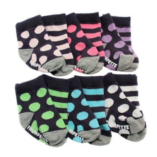Baby Multi Dots & Stripes Socks Set 29342 by Trumpette from Hurleys