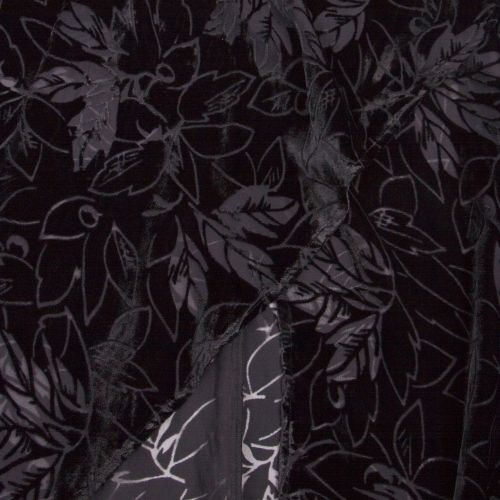 Womens Black Hanna Velvet Devore Midi Dress 51078 by French Connection from Hurleys