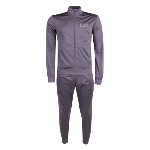 Mens Anthracite Train Core ID Poly Tracksuit 30610 by EA7 from Hurleys