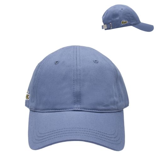 Mens Mid Blue Branded Cap 48732 by Lacoste from Hurleys