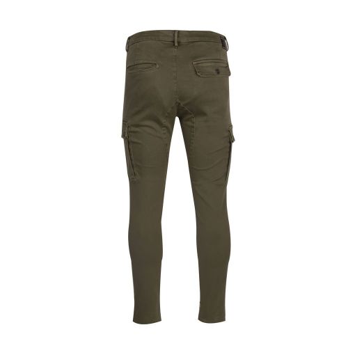 Mens Hunter Green Jaan Hypercargo Trousers 86469 by Replay from Hurleys