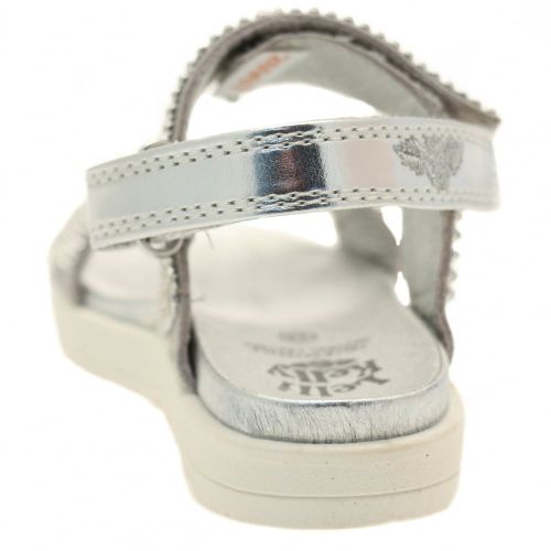 Girls Silver Beatrice Sandals (25-35) 44477 by Lelli Kelly from Hurleys