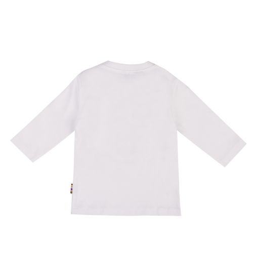 Baby White Victor Zebra L/s T Shirt 45934 by Paul Smith Junior from Hurleys