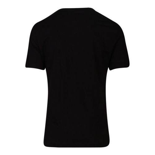 Mens Black Raised Striped Logo S/s T Shirt 103432 by Calvin Klein from Hurleys