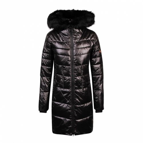 Womens Black Premium Hayes Quilted Coat 46721 by Barbour International from Hurleys