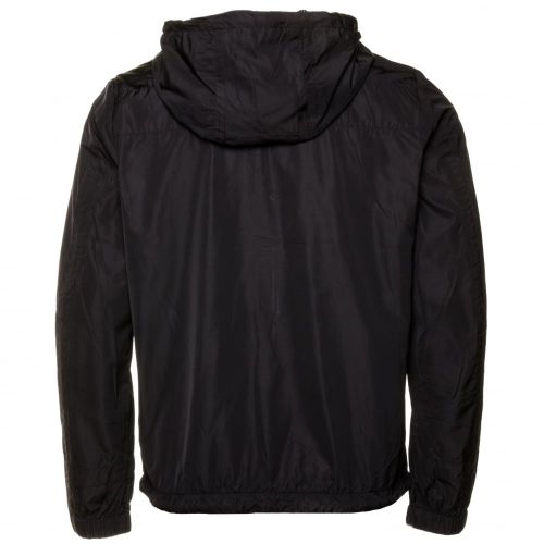Mens Black J-Azzerad Zip Hooded Jacket 56675 by Diesel from Hurleys