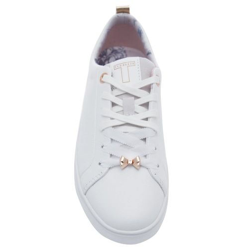 Womens White Kelleip Trainers 26114 by Ted Baker from Hurleys
