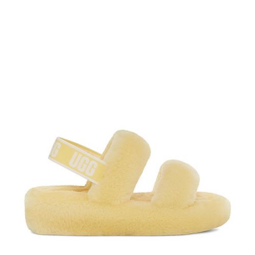 Womens Banana Pudding UGG Slippers Oh Yeah 108978 by UGG from Hurleys