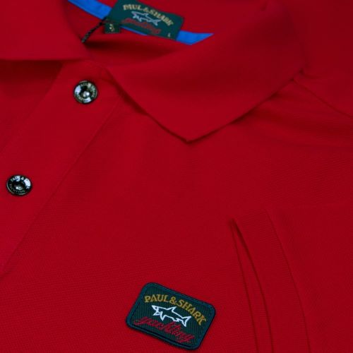 Paul & Shark Mens Red Shark Fit S/s Polo Shirt 13729 by Paul And Shark from Hurleys