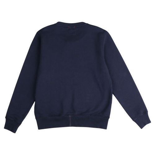 Boys Navy Caleb Sweat Top 96460 by Parajumpers from Hurleys