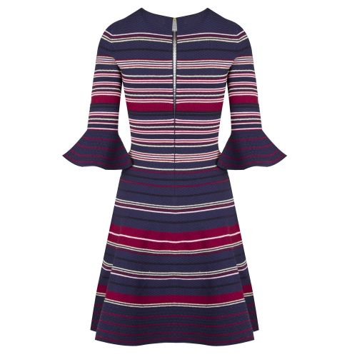 Womens Dark Blue Tayiny Striped Skater Dress 34122 by Ted Baker from Hurleys