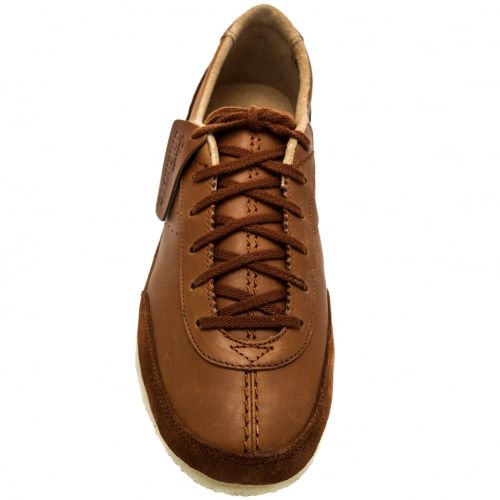 Mens Dark Tan Leather Torcourt Super 62841 by Clarks Originals from Hurleys