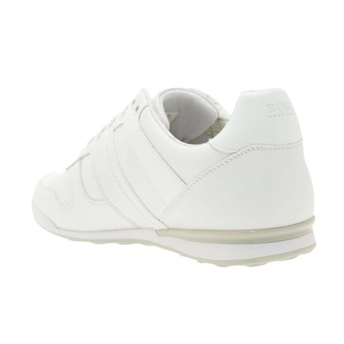 Mens White Arkansas_Lowp Trainers 9620 by BOSS from Hurleys