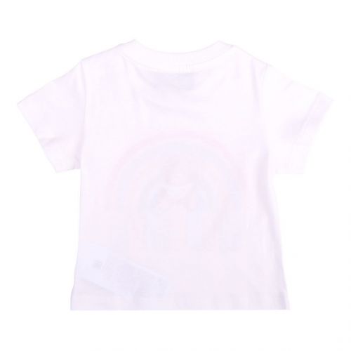 Baby White Rainbow Toy S/s T Shirt 101230 by Moschino from Hurleys