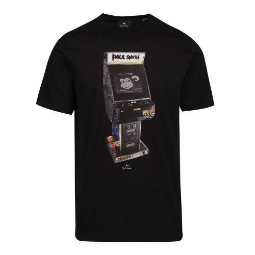 Mens Black Monkey Arcade S/s T Shirt 89040 by PS Paul Smith from Hurleys
