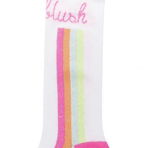 Girls White Billieblush Rainbow Socks 101580 by Billieblush from Hurleys