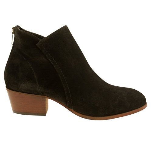 Womens Black Apisi Suede Boots 11262 by Hudson London from Hurleys