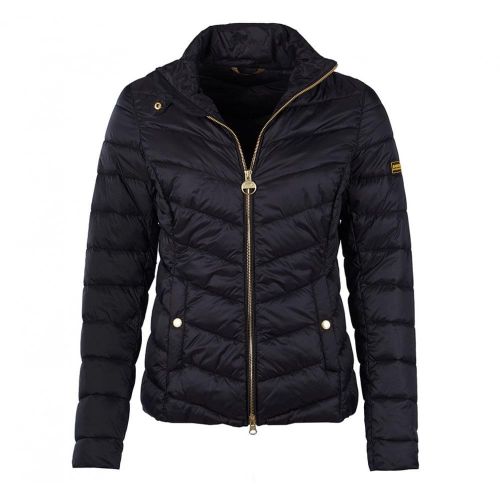 Womens Black Aubern Quilted Jacket 26405 by Barbour International from Hurleys