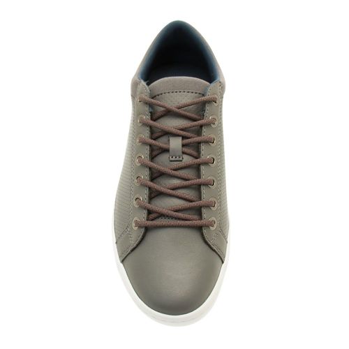 Mens Dark Grey Straightset Trainers 14368 by Lacoste from Hurleys