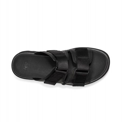 Womens Black Leather Clem Sandals 108946 by UGG from Hurleys