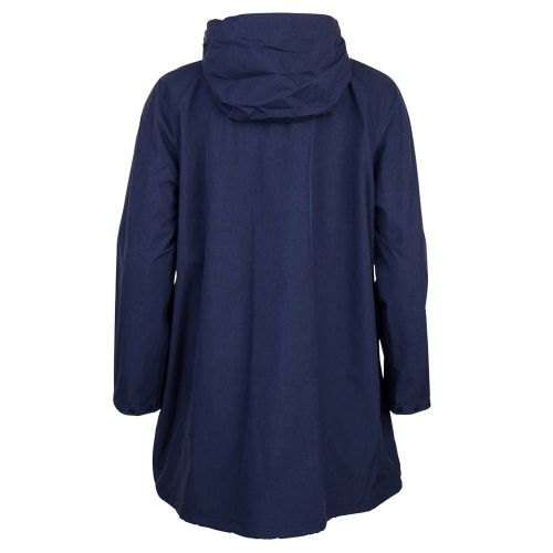 Heritage Womens Navy Bedale Long Hooded Jacket 71664 by Barbour from Hurleys