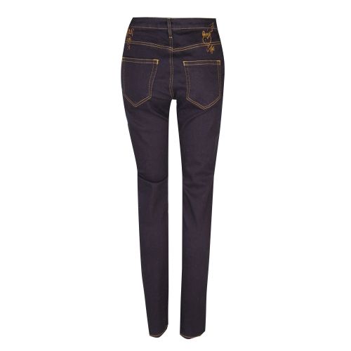 Anglomania Womens Blue High Waist Slim Fit Jeans 29609 by Vivienne Westwood from Hurleys