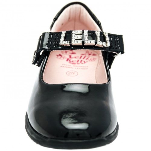 Girls Black Patent Nicole F-Fit Shoes (25-35) 9832 by Lelli Kelly from Hurleys