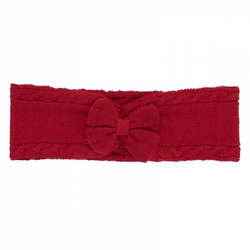 Baby Cherry Knitted Bow Headband 48468 by Mayoral from Hurleys