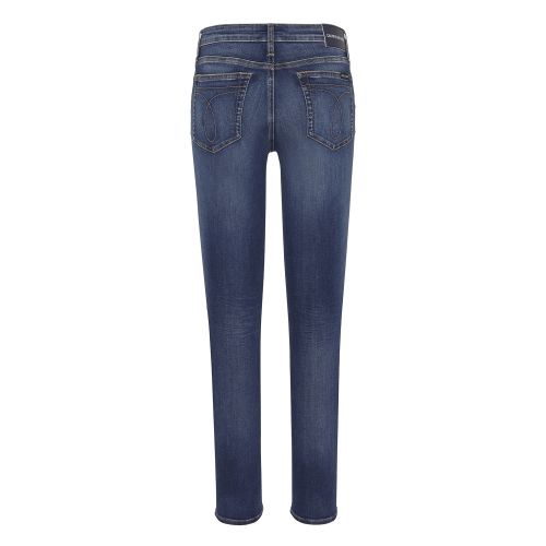 Womens Calamity Blue CKJ 011 Mid Rise Skinny Fit Jeans 49920 by Calvin Klein from Hurleys
