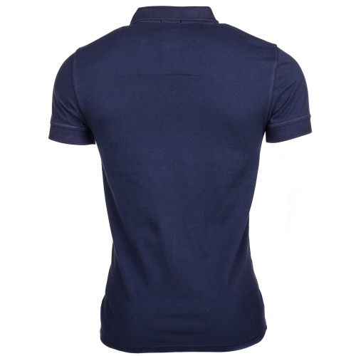 Orange Mens Dark Blue Pascha S/s Polo Shirt 67216 by BOSS from Hurleys