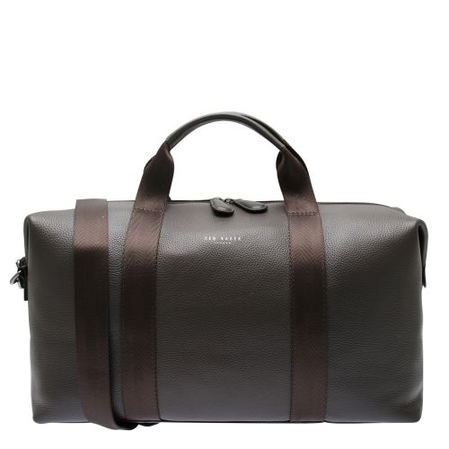 Mens Chocolate Holding Leather Holdall 50963 by Ted Baker from Hurleys