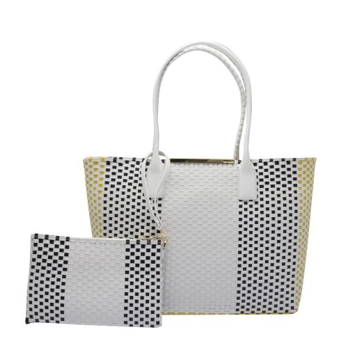 Womens White Maargo Woven Small Tote Bag 42082 by Ted Baker from Hurleys