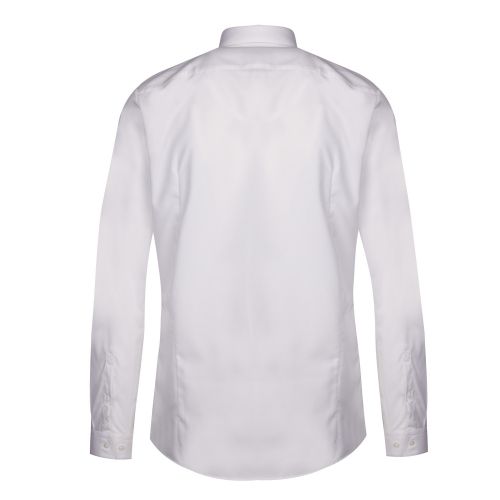 Mens White Ed Trim L/s Shirt 42665 by HUGO from Hurleys