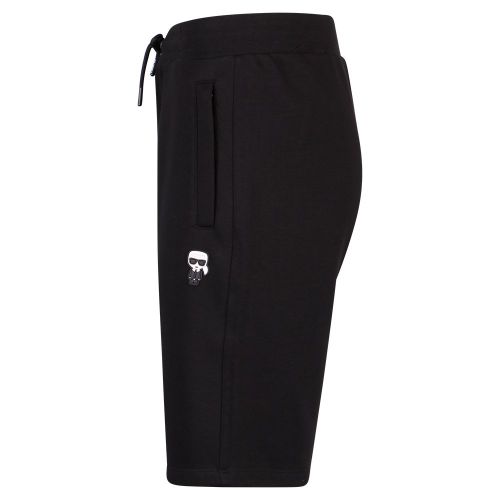 Mens Black Mini Man Sweat Shorts 107832 by Karl Lagerfeld from Hurleys