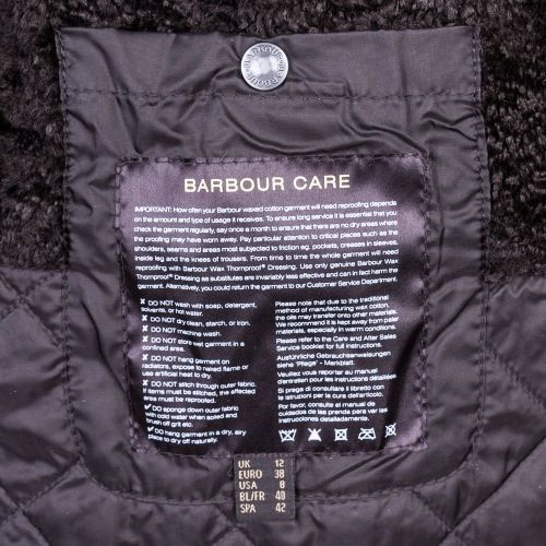 Heritage Womens Black Snow Bedale Waxed Jacket 68282 by Barbour from Hurleys