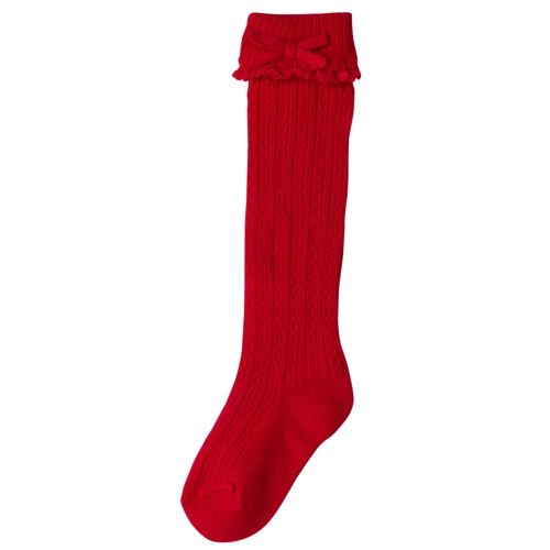 Girls Red Knitted Socks 12701 by Mayoral from Hurleys