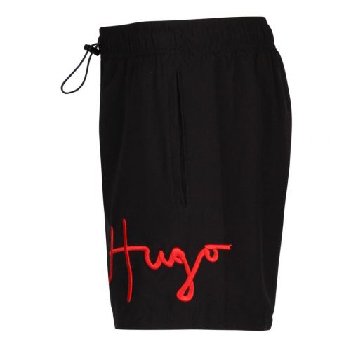 Mens Black Dugo Swim Shorts 91485 by HUGO from Hurleys