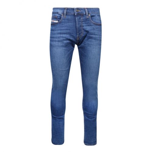 Mens 0GDAN D-Luster Slim Fit Jeans 109403 by Diesel from Hurleys