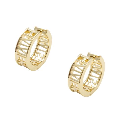 Womens Gold Westminster Earrings 76886 by Vivienne Westwood from Hurleys
