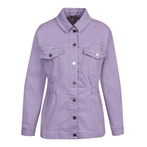 Womens Lilac Sofiaz Waisted Denim Jacket 89241 by Ted Baker from Hurleys