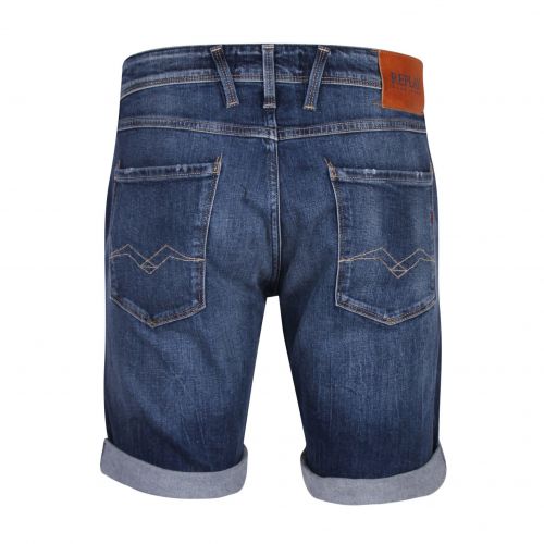 Mens Medium Blue New Anbass Denim Shorts 85481 by Replay from Hurleys