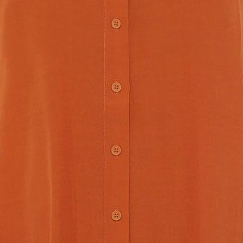 Womens Copper Sunset Ery Crepe Button Blouse 86838 by French Connection from Hurleys