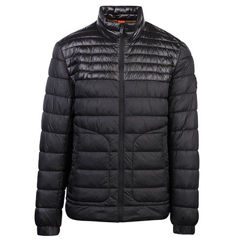 Casual Mens Black Ocrunk Padded Jacket 108531 by BOSS from Hurleys