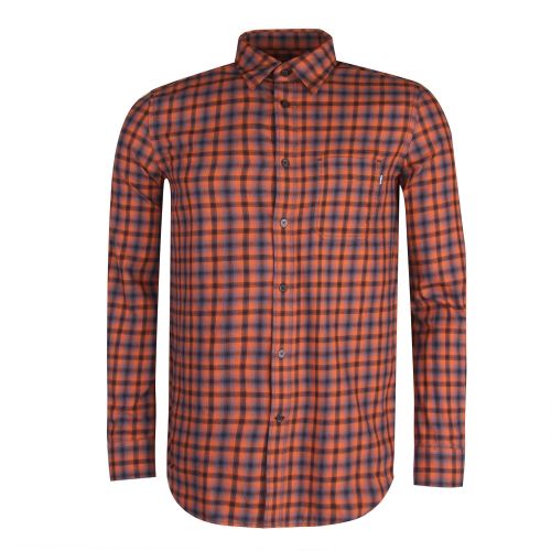 Mens Orange S-Cull-A Check L/s Shirt 33226 by Diesel from Hurleys